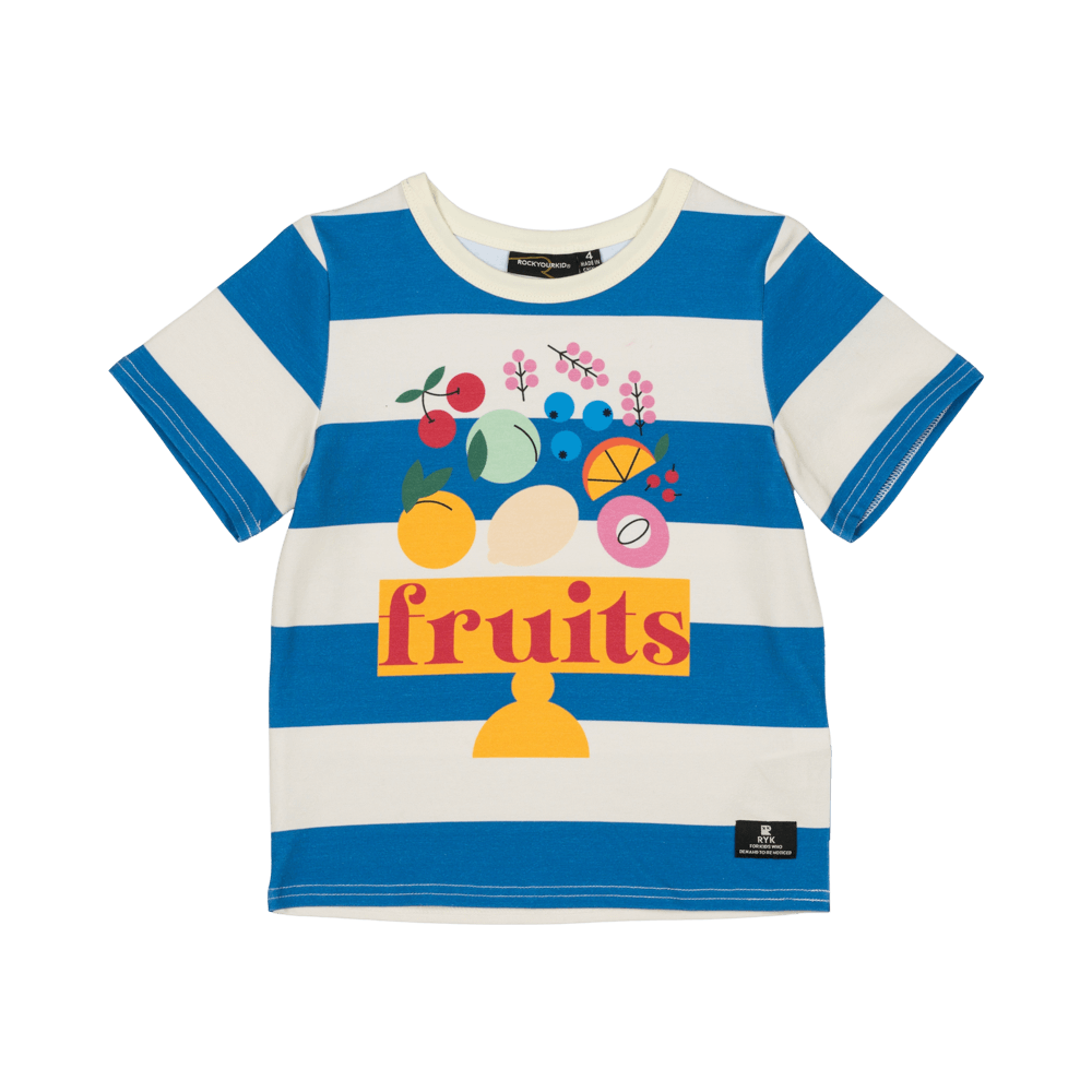 Angel Blue “Jolly-Jolly” Juicy Fruits Baby Tee (S)