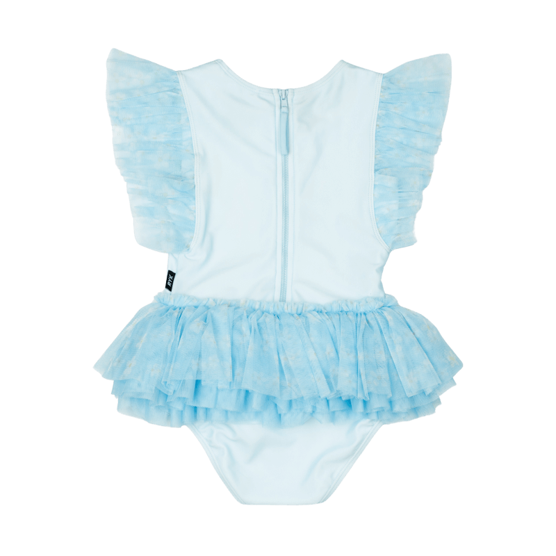 Rock Your Baby Swan Tulle Fully Lined One-Piece
