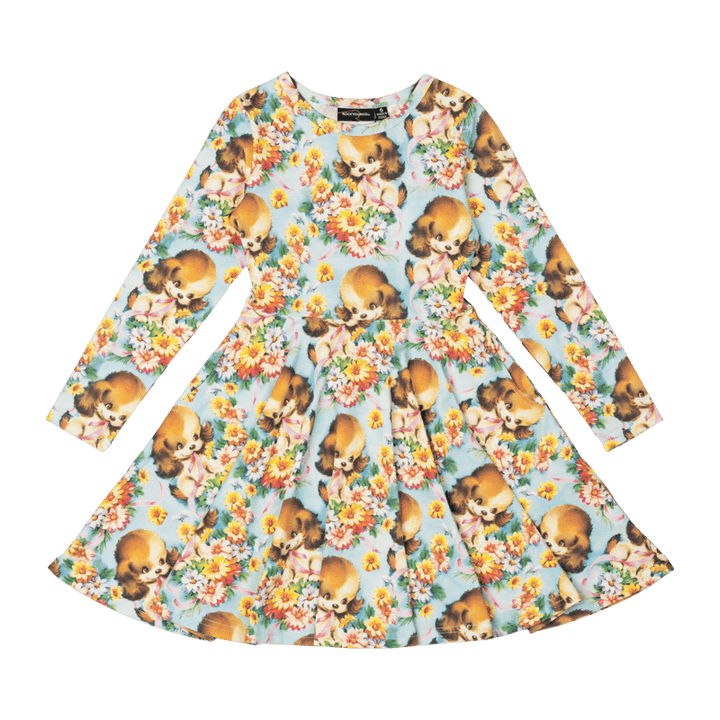 Rock Your Baby Puppy Love Waisted Dress