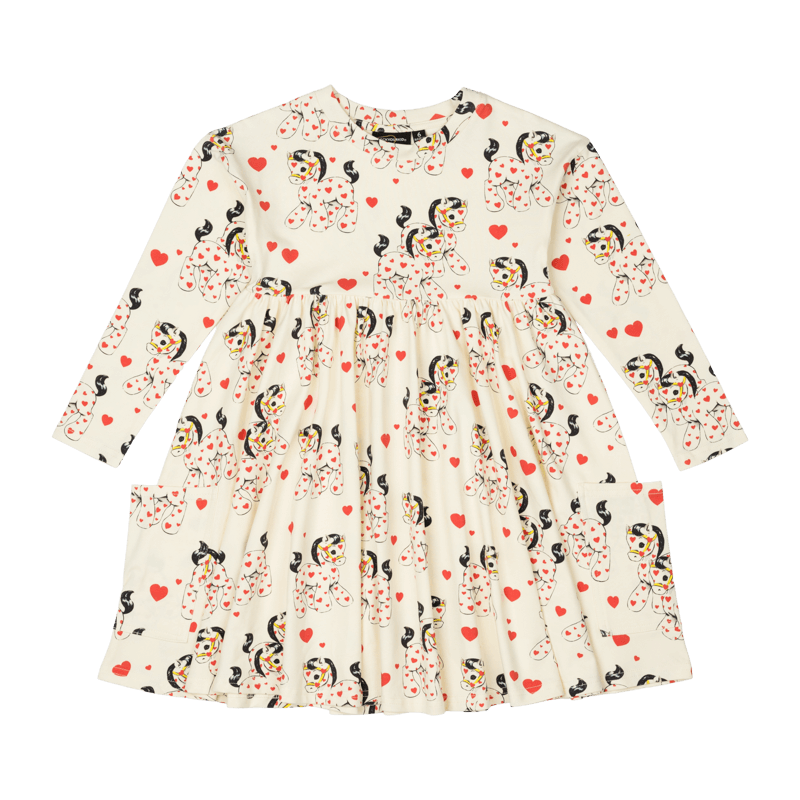 Rock Your Baby XO Pony Long Sleeve Dress Daisy and Hen