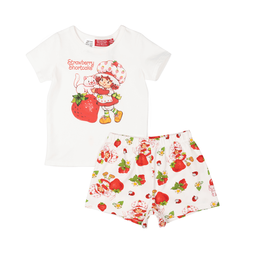 Rock Your Baby Pj Set - Strawberry Shortcake