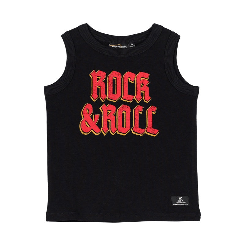 Rock Your Baby Rock N Roll Singlet Daisy and Hen
