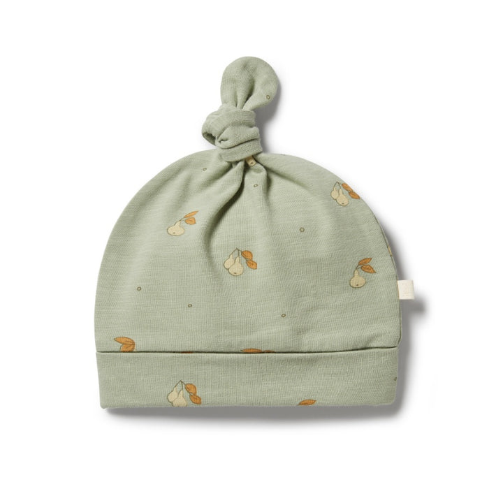 Wilson & Frenchy Organic Knot Hat - Perfect Pears