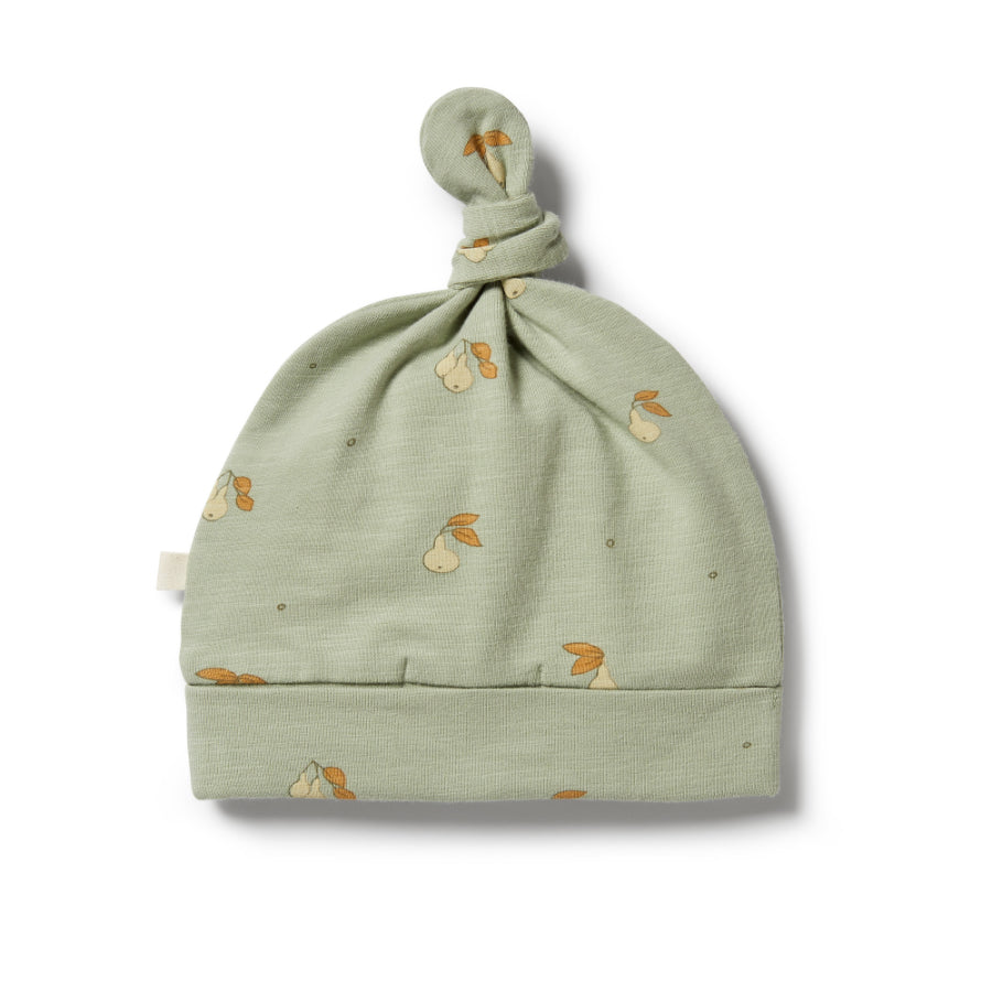 Wilson & Frenchy Organic Knot Hat - Perfect Pears