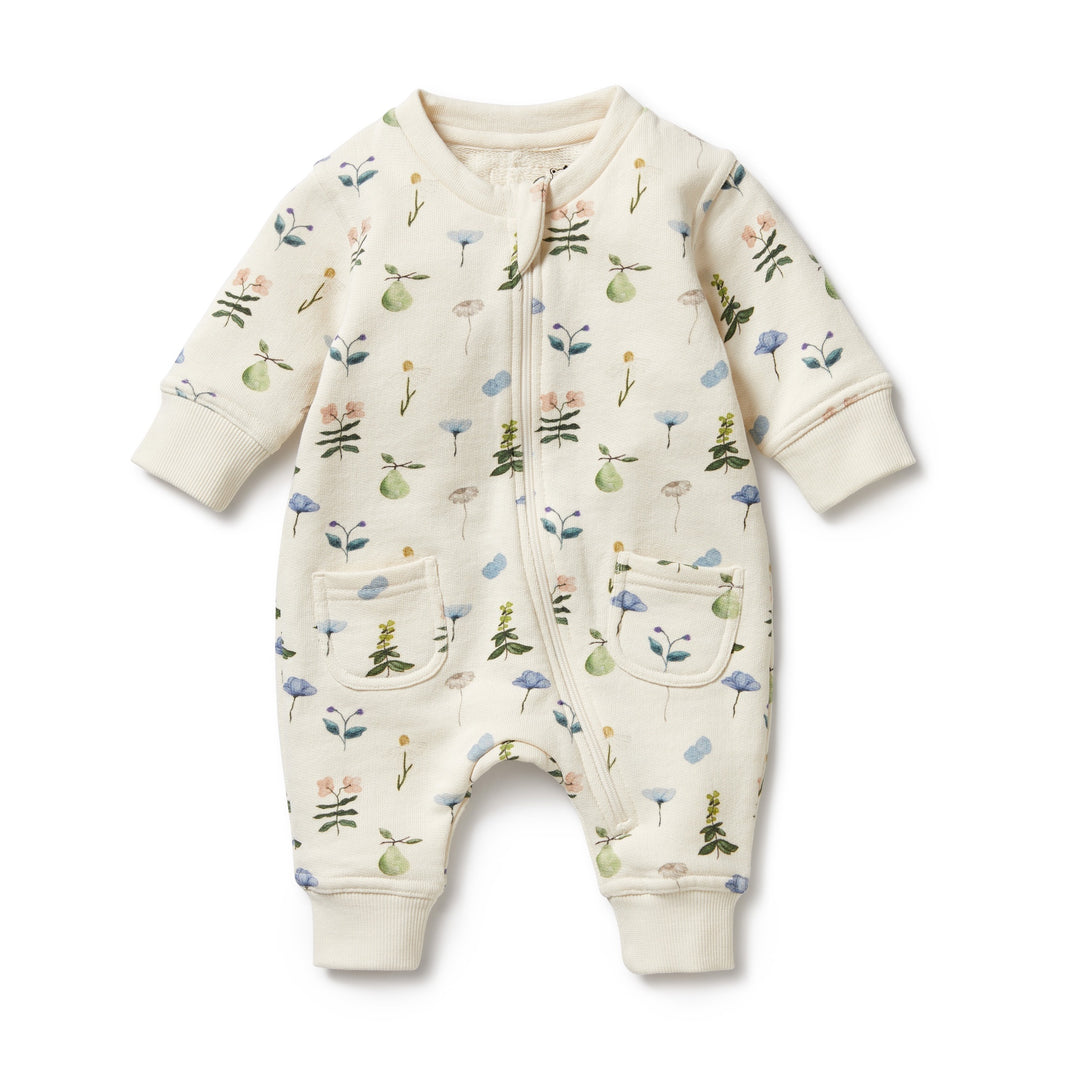 Wilson and Frenchy Organic Terry Growsuit - Petit Garden