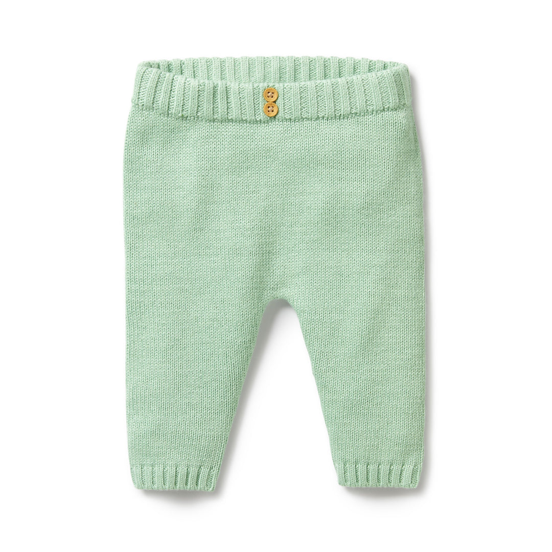 Wilson and Frenchy Knitted Legging - Mint Green