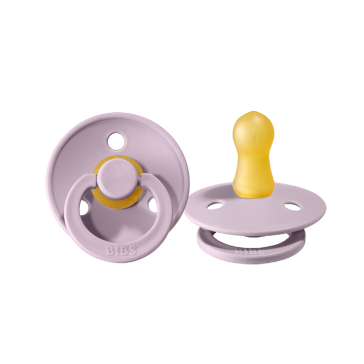 BIBS Colour Pacifier 2 Pack - Dusty Lilac