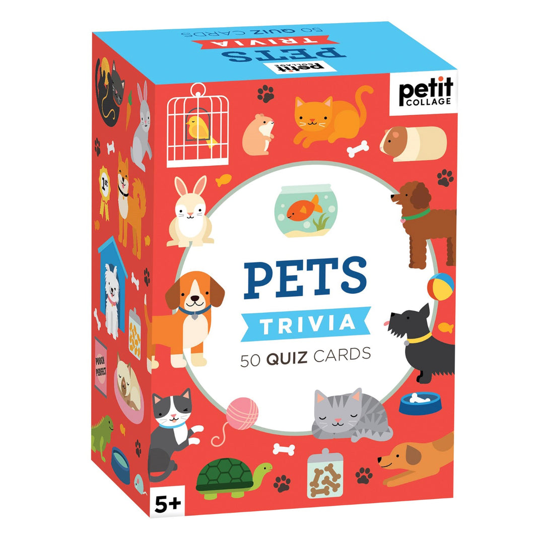 Petit Collage Trivia Cards - Pets