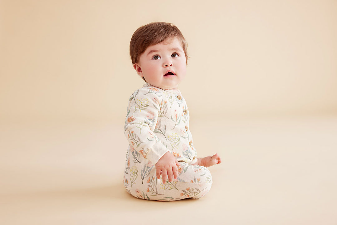 Baby Girl Zipsuits + Onesies