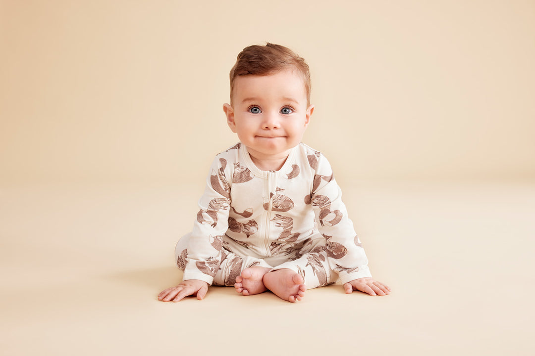 Baby Boy Zipsuits + Onesies