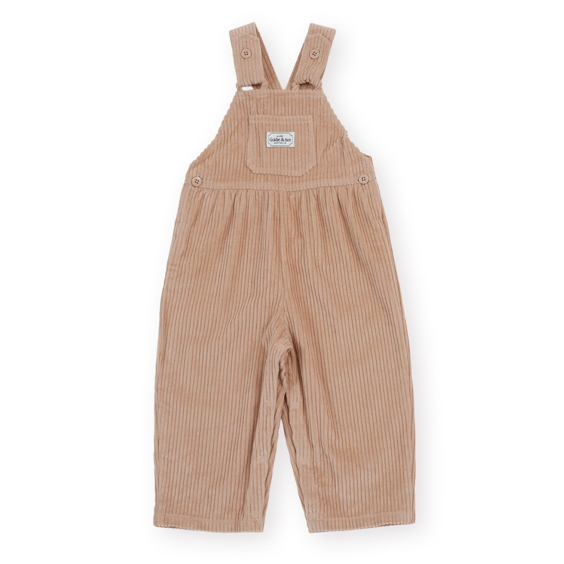 Sammy Corduroy Overall Tan