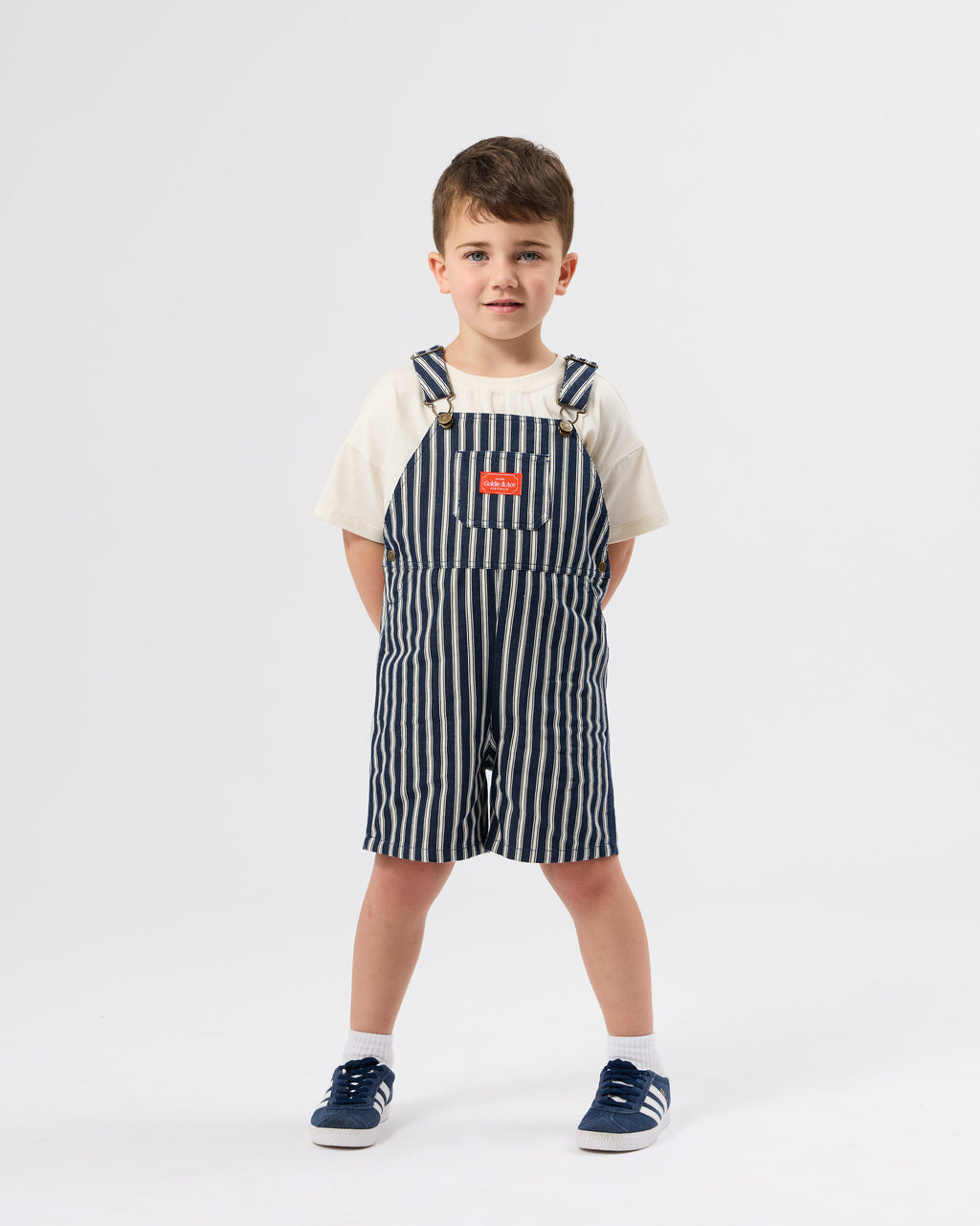 Railroad Stripe Burton Overalls