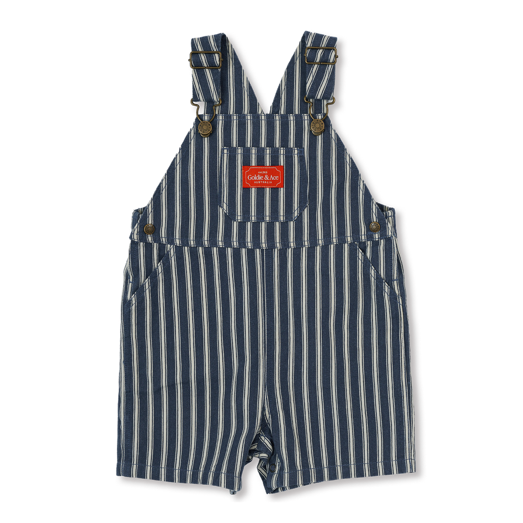 Railroad Stripe Burton Overalls