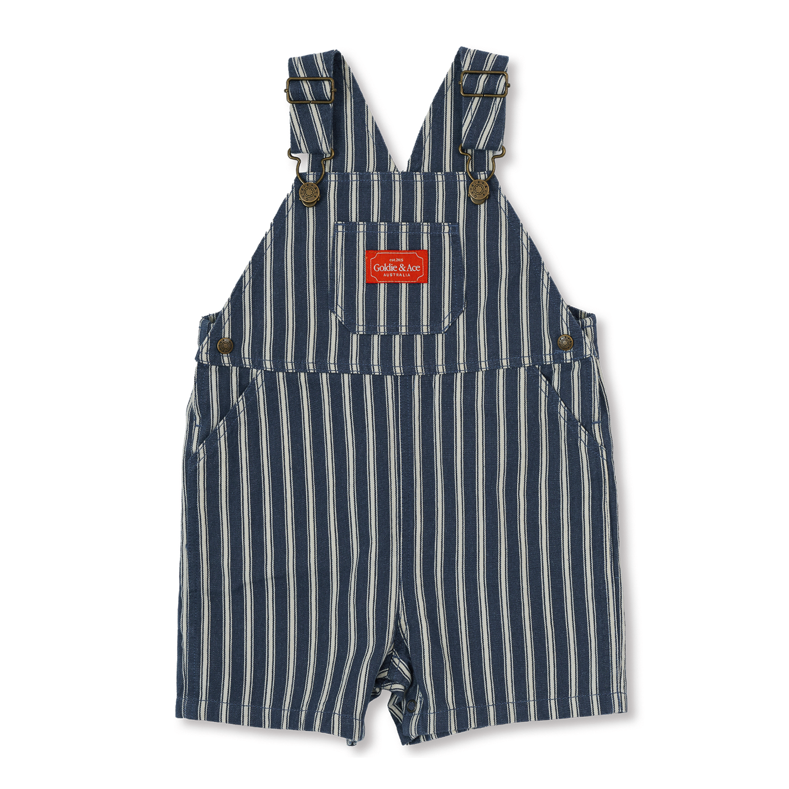 Railroad Stripe Burton Overalls