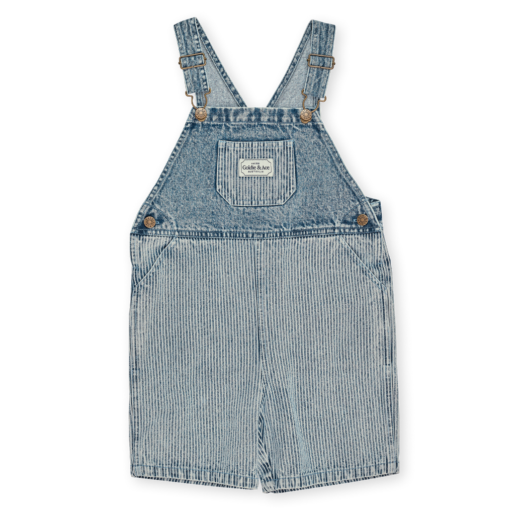 Denim Railroad Burton Overalls