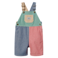 Patchwork Stripe Burton Overalls