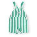 Happy Stripe Button Burton Overalls