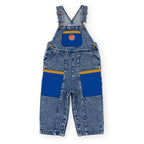 Austin Colour Block Vintage Denim Overalls