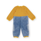 Pin Stripe Overall Romper