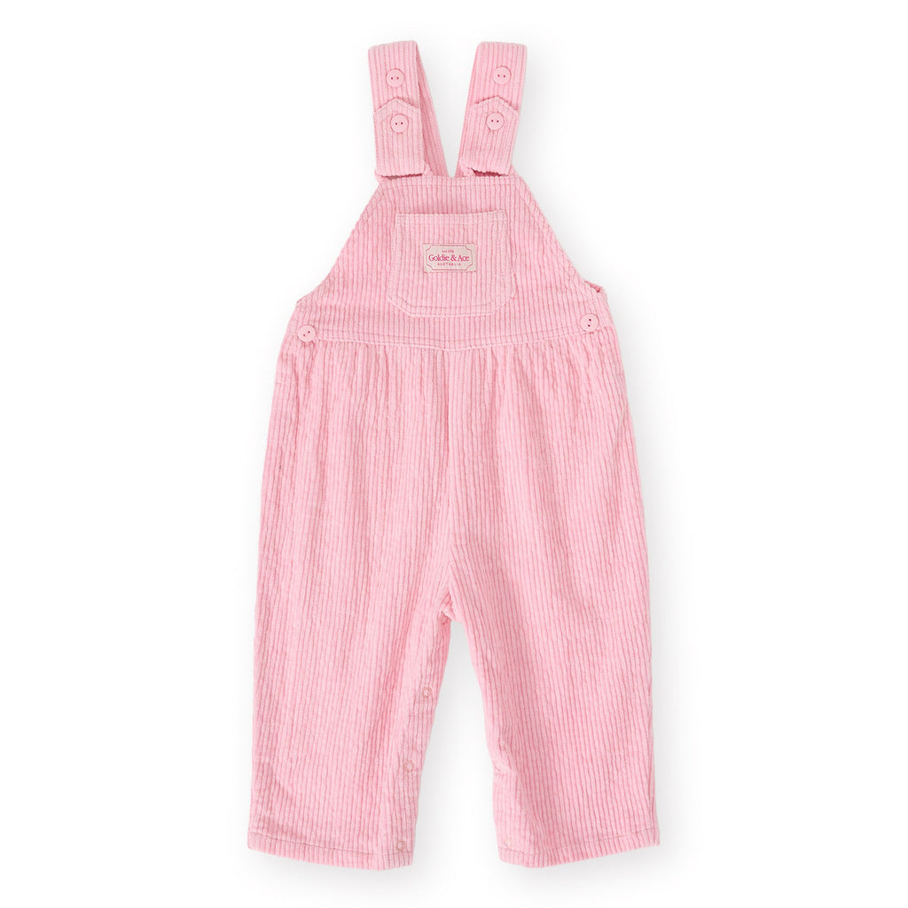 Sammy Corduroy Overall Pink