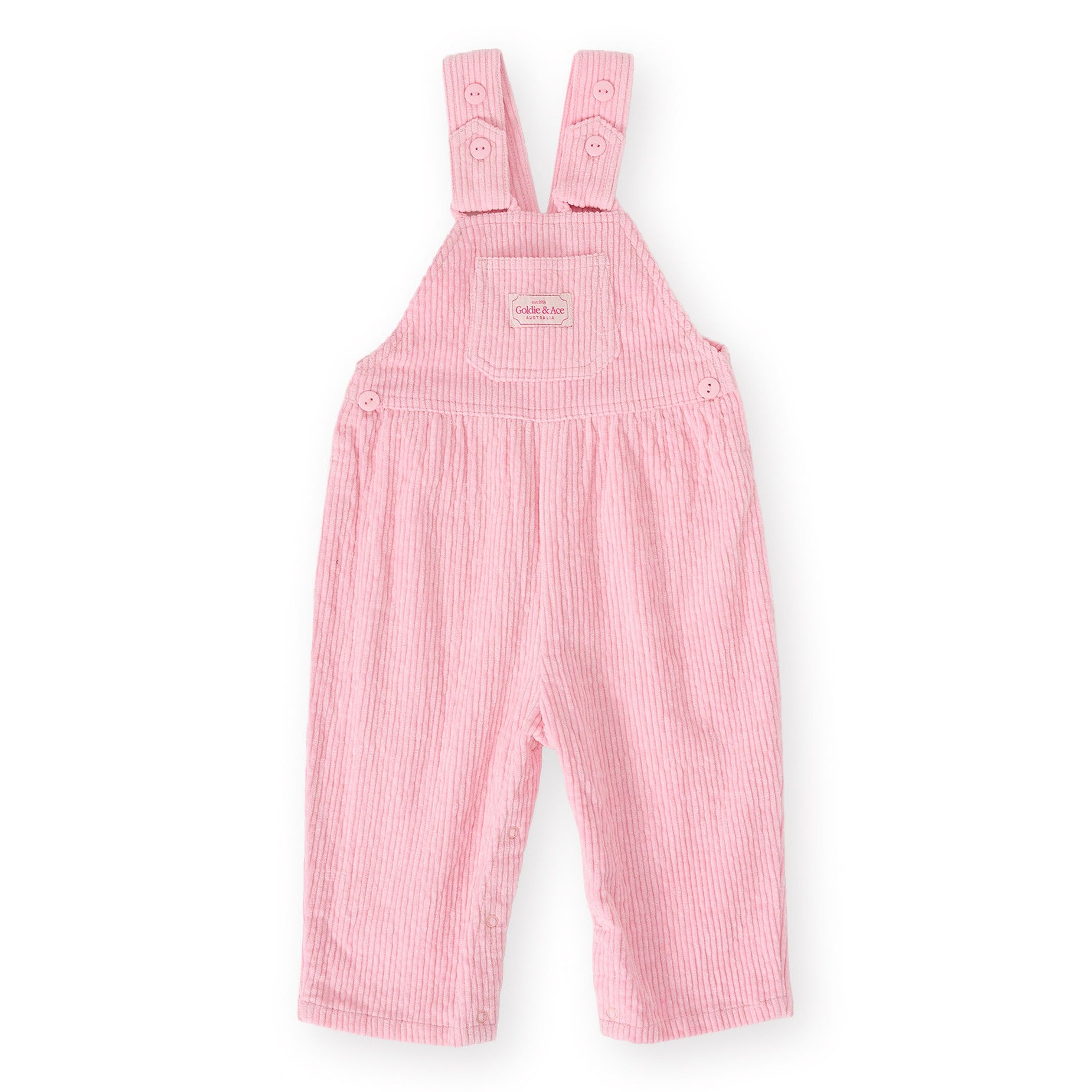 Sammy Corduroy Overall Pink