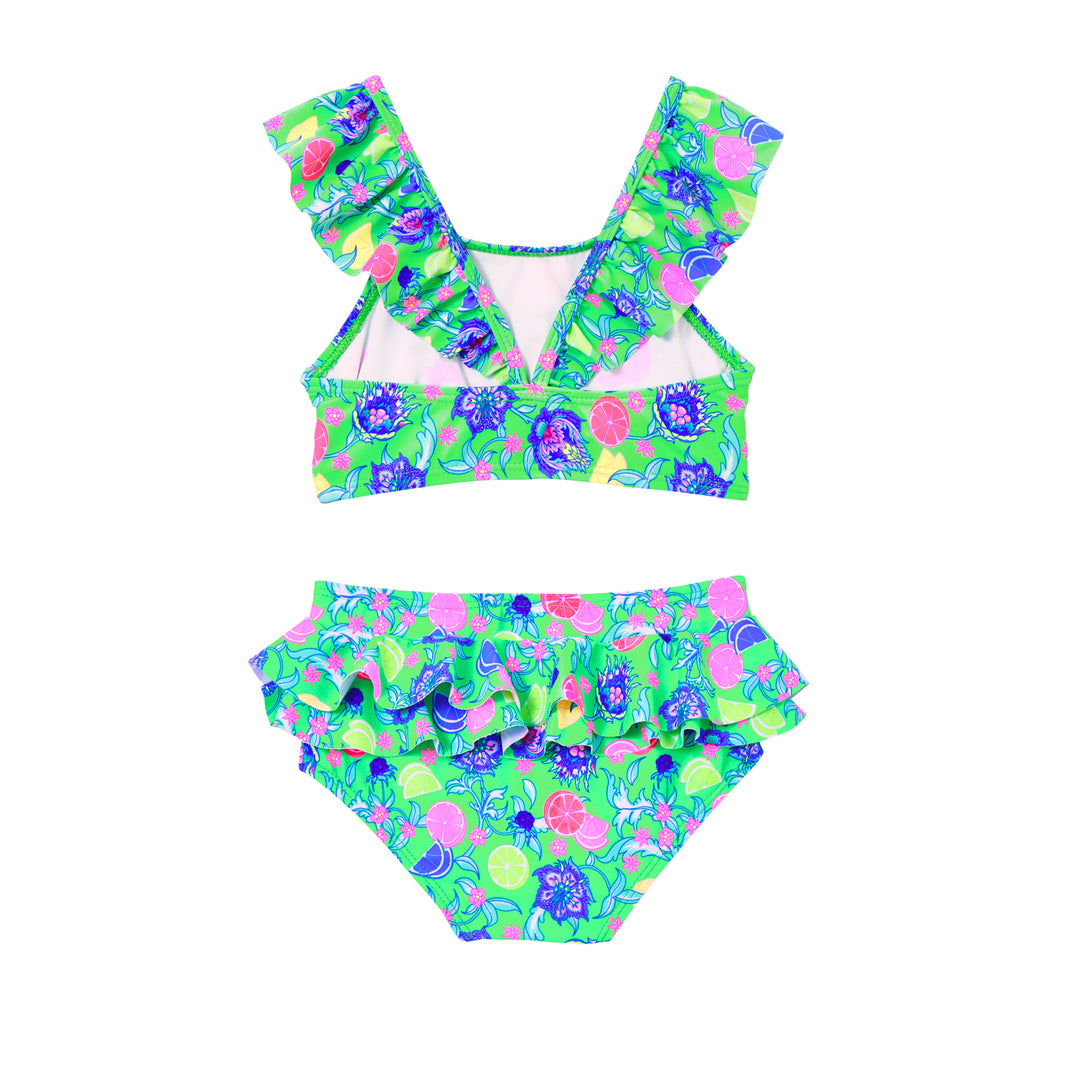 Milky Peacock Bikini - Peacock Green