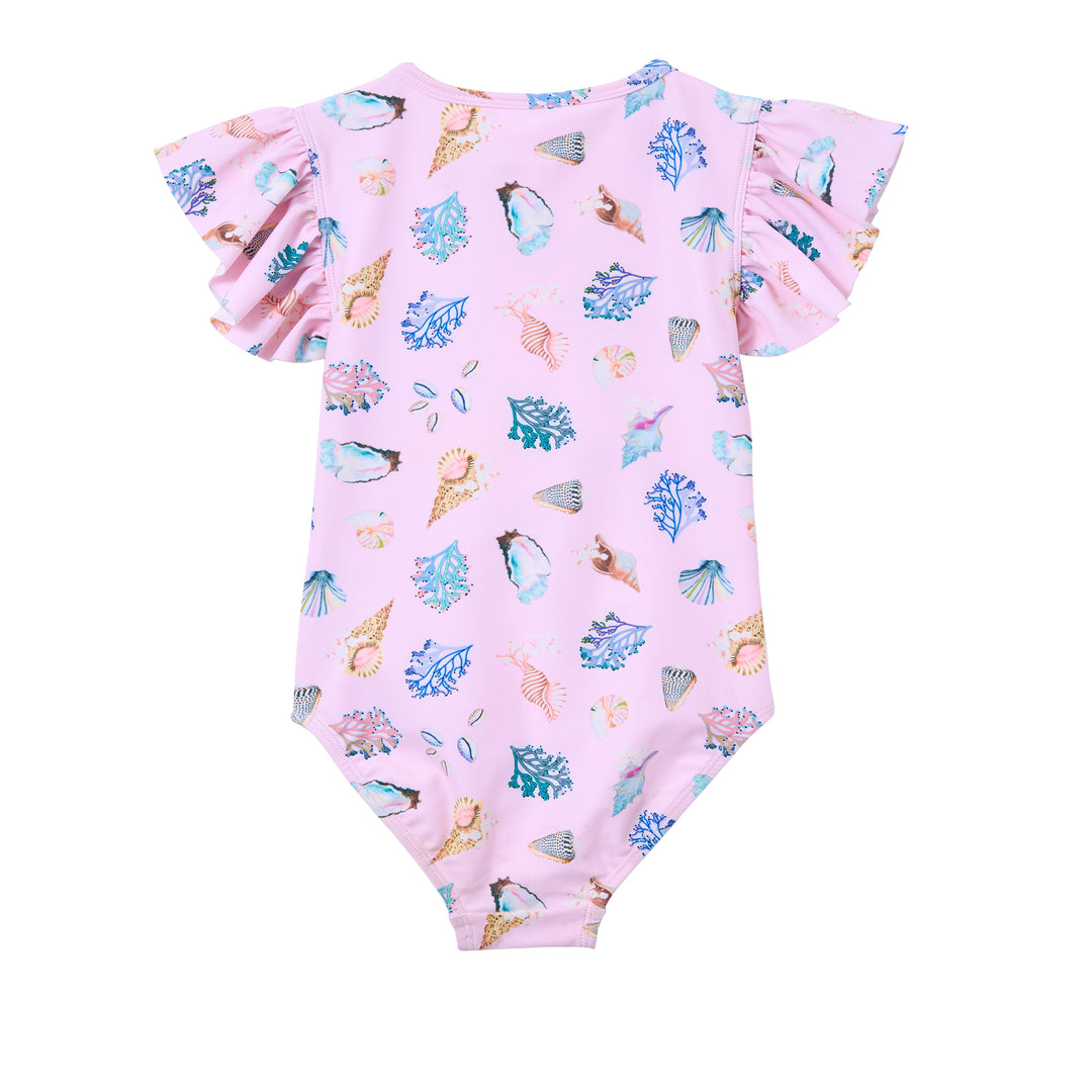 Milky Seashell Swimsuit - Blossom Pink