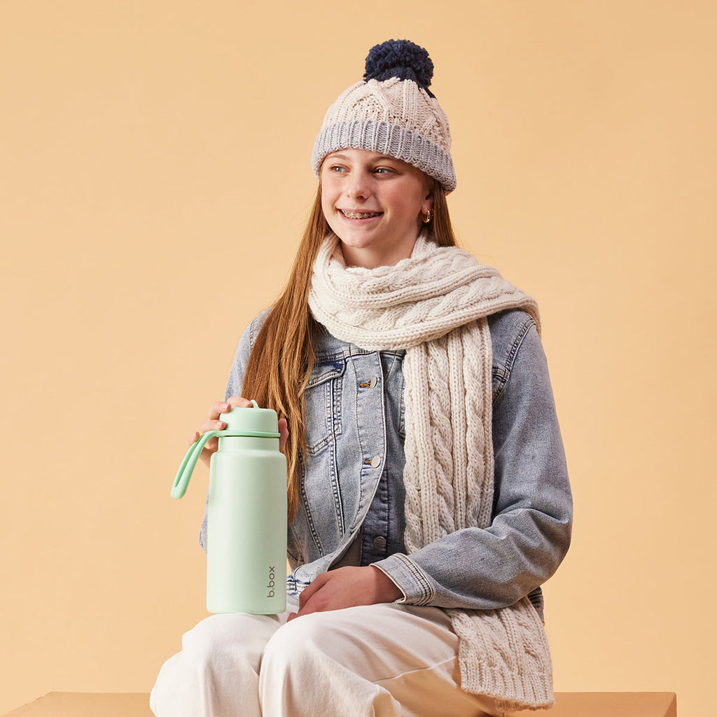 Insulated Flip Top Bottle 1L - Spearmint