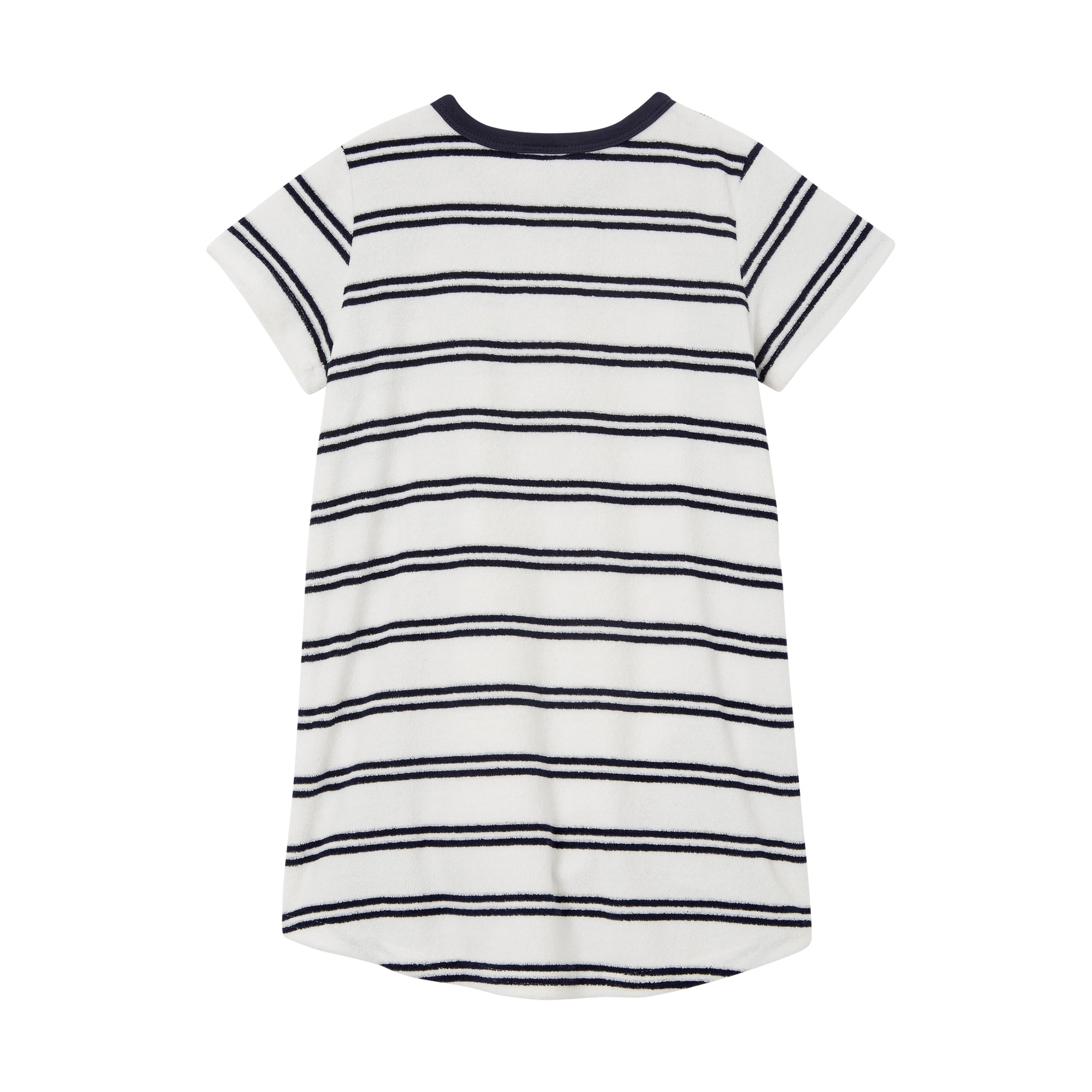 Milky Terry Towelling Dress - Off White