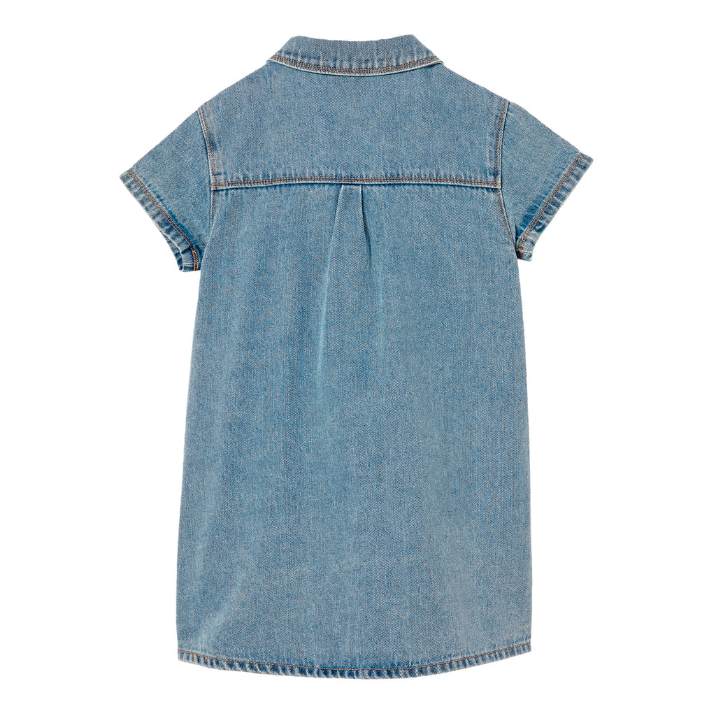 Milky Utility Denim Dress - Denim