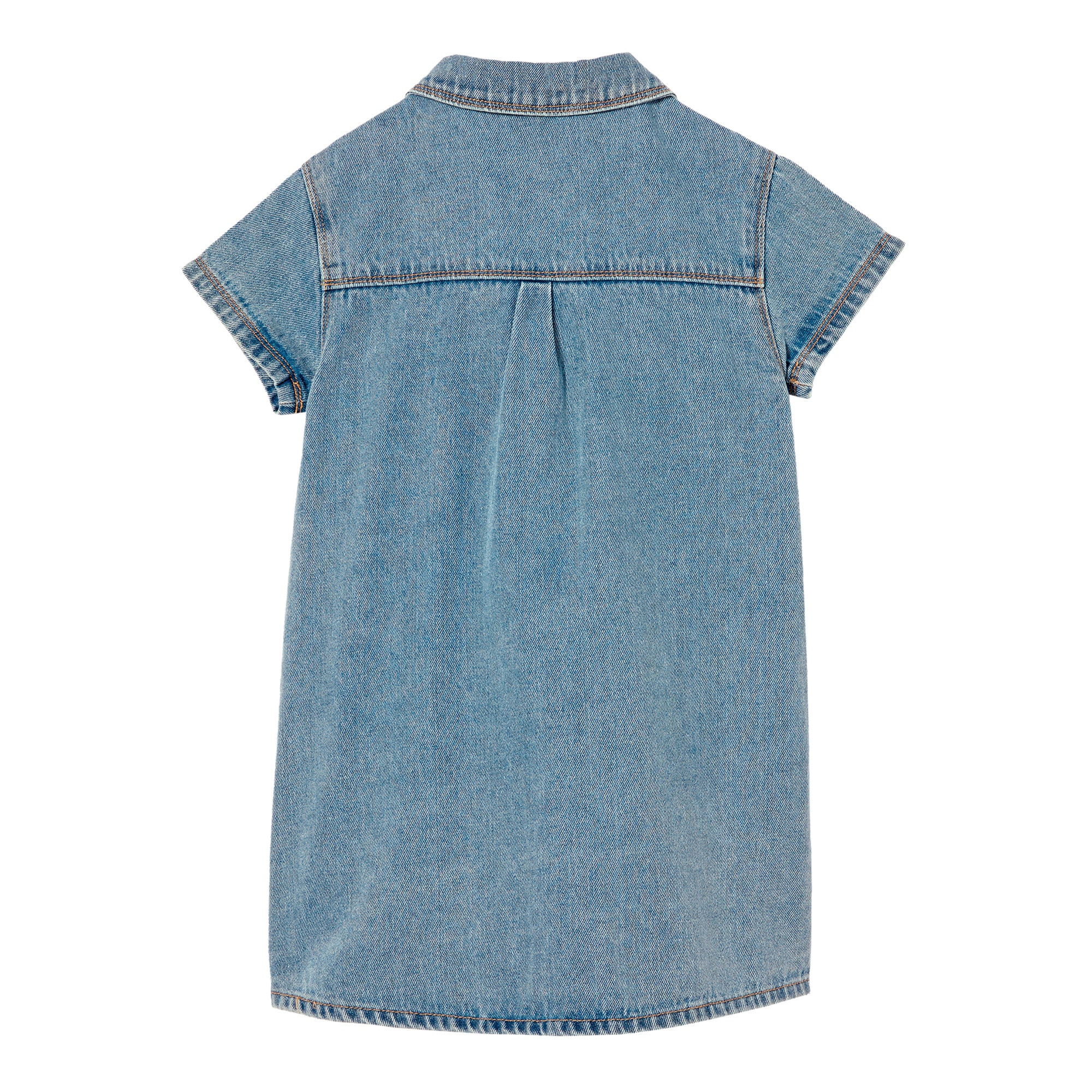 Milky Utility Denim Dress - Denim