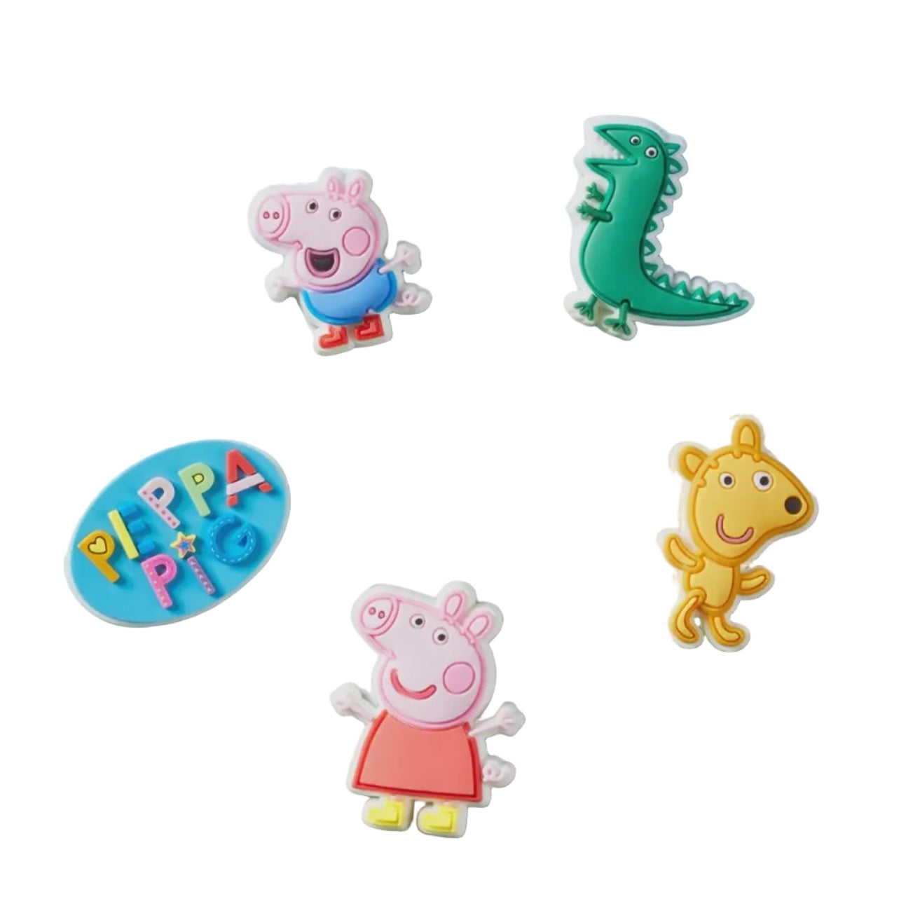 Jibbitz Charms - Peppa Pig Character 5Pk