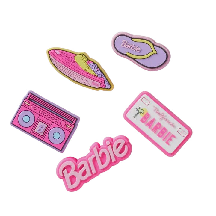 Jibbitz Charms - Barbie Retro 5Pk