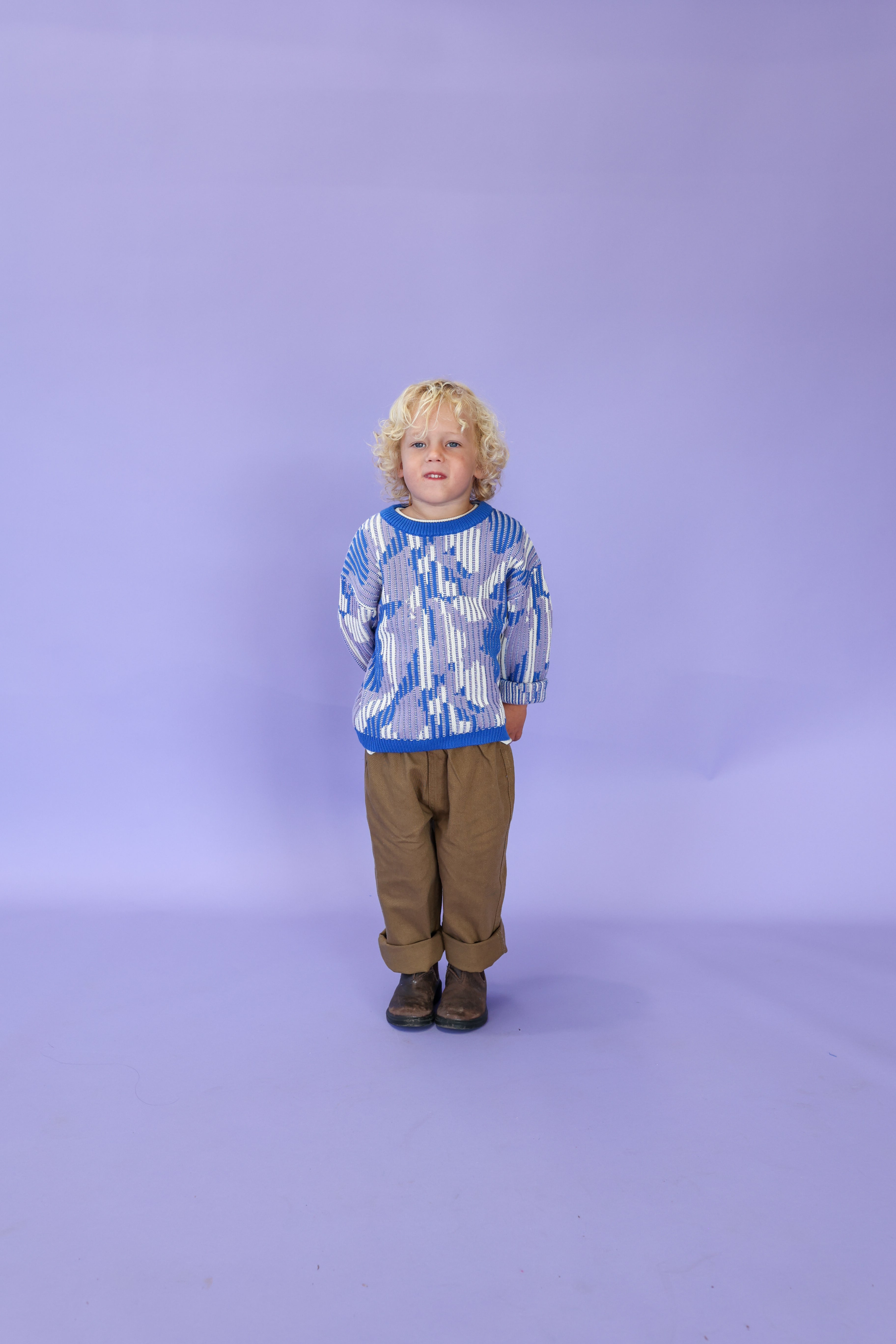 Grown Dream Knit Pull Over - Mauve