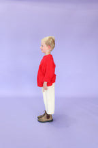 Merino Blend Everyday Pull Over - Flame