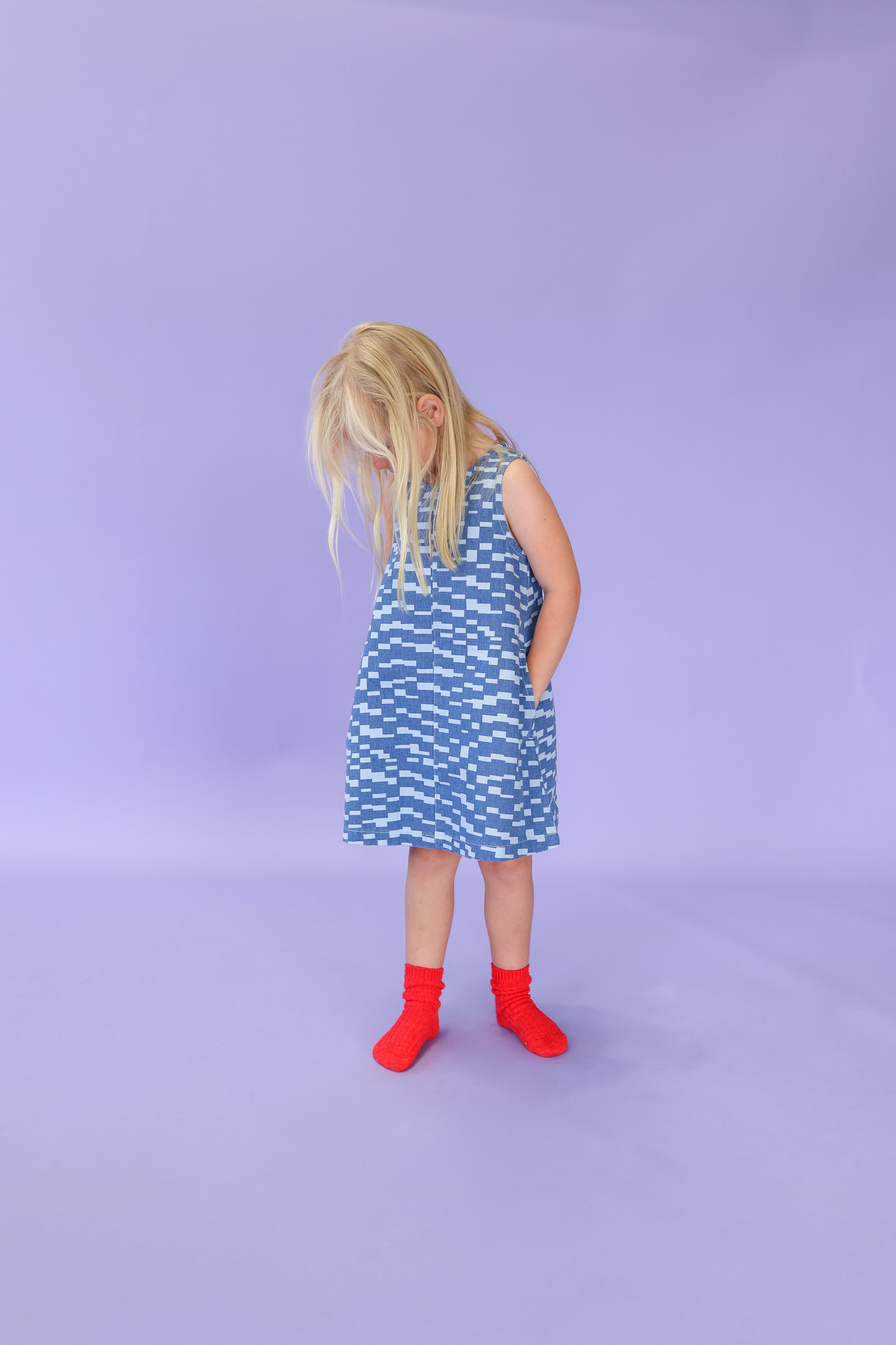 Grown Denim Dress - Boxes
