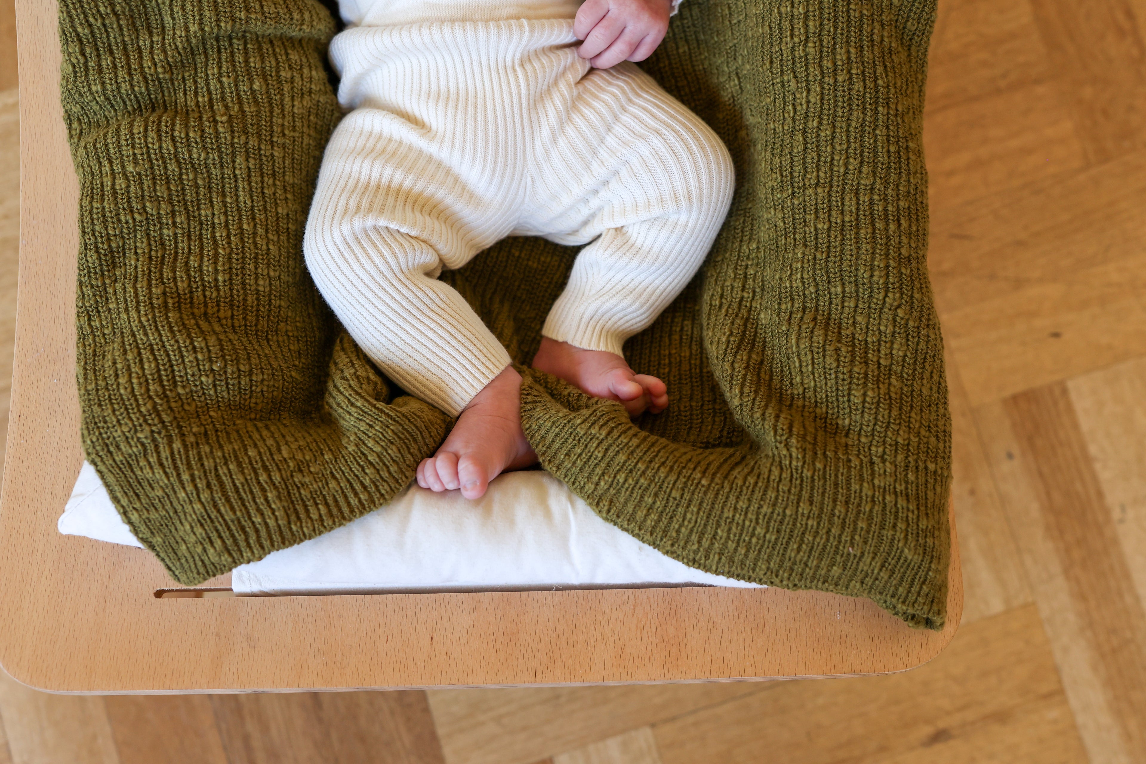 Grown Organic Ribbed Essential Leggings - Raw