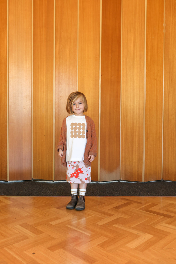 Grown Organic Knitted Skirt - Fleur