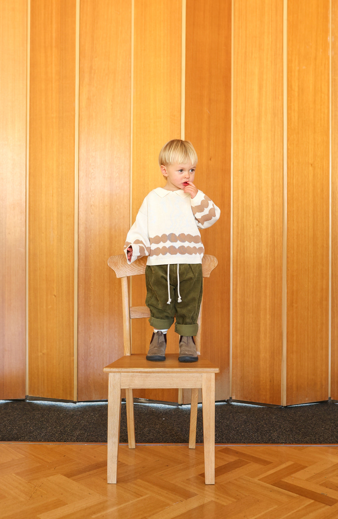 Grown Organic Cord Pant - Herb