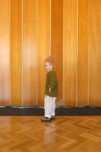 Chunky Rib Organic Pull Over - Herb