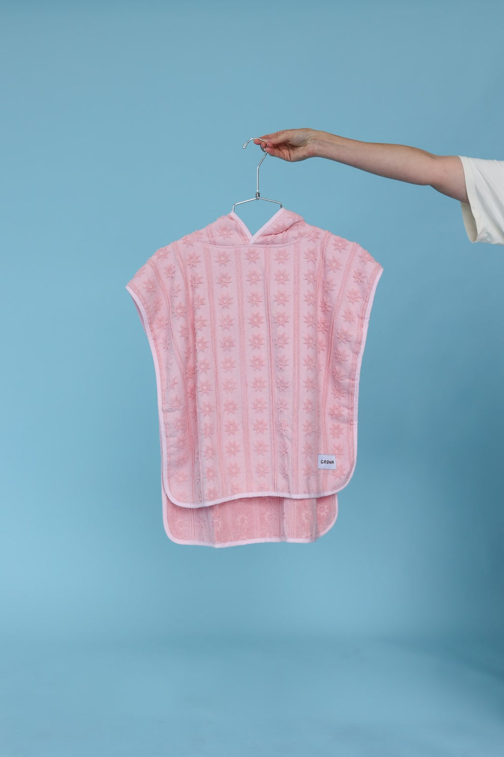 Terry Towelling Poncho - Blossom