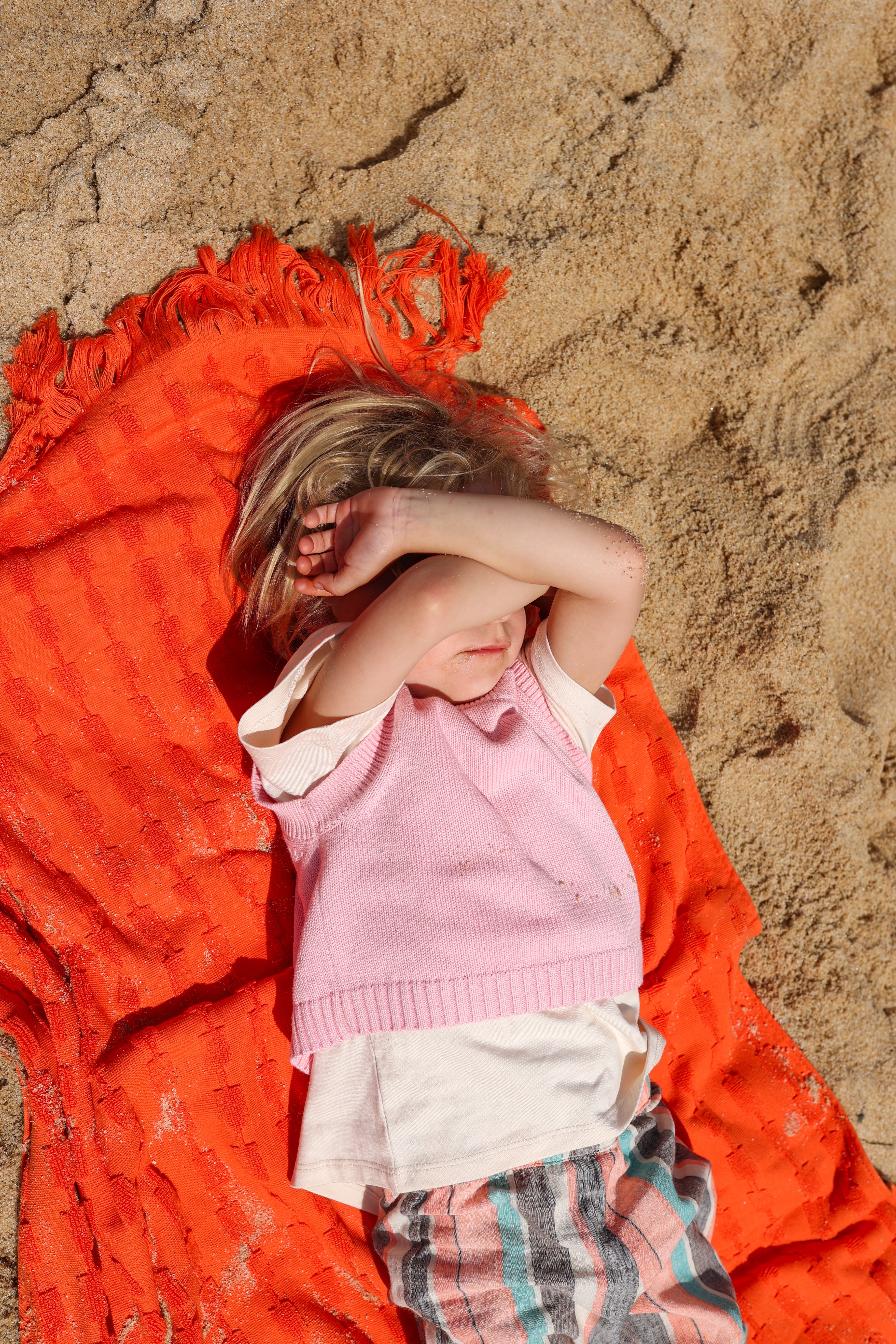 Grown Kids Terry Towel - Rosso