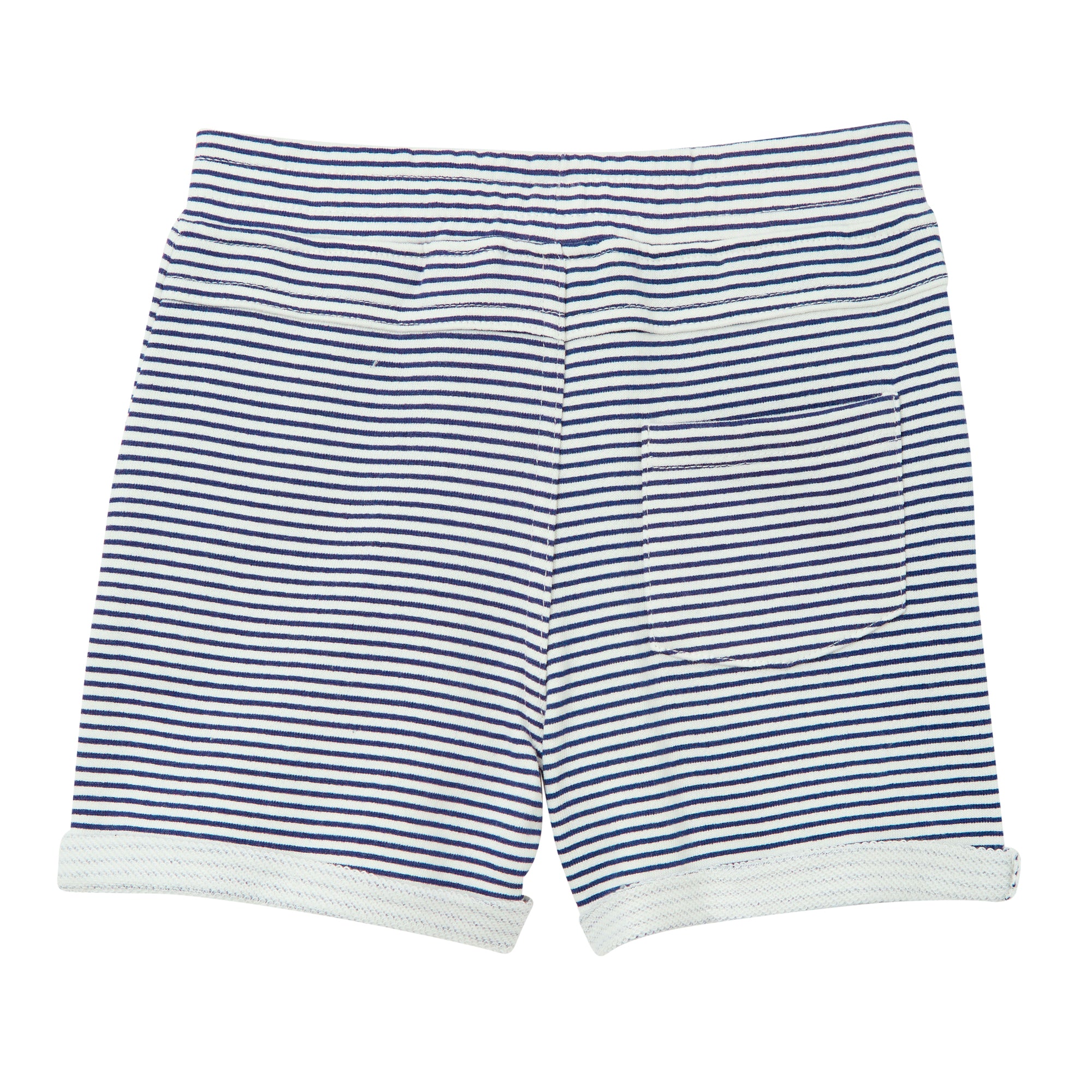 Milky Stripe Fleece Short - Oatmeal