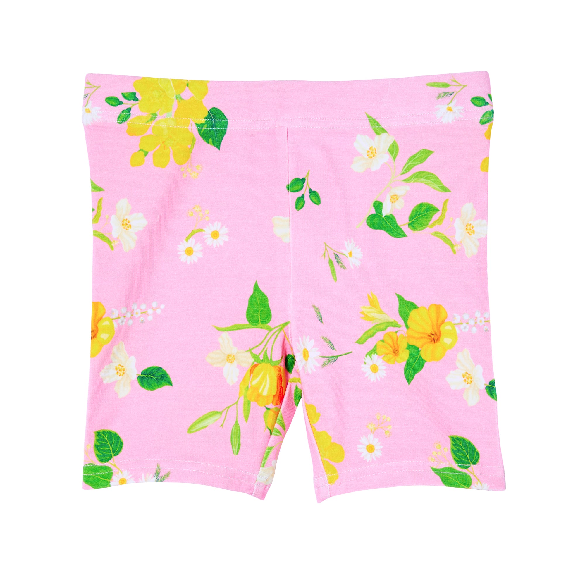 Milky Sunshine Bike Short - Fairy Floss