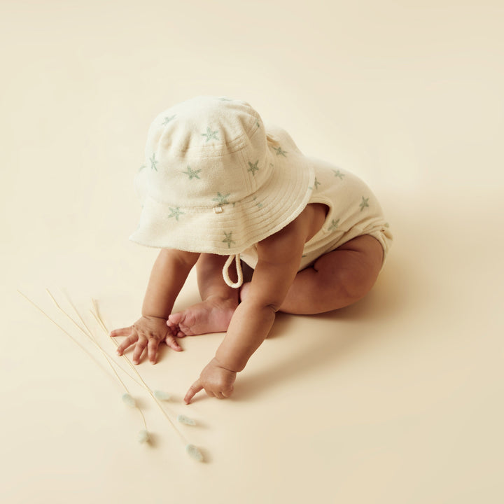 Wilson and Frenchy Tiny Starfish Organic Terry Sunhat