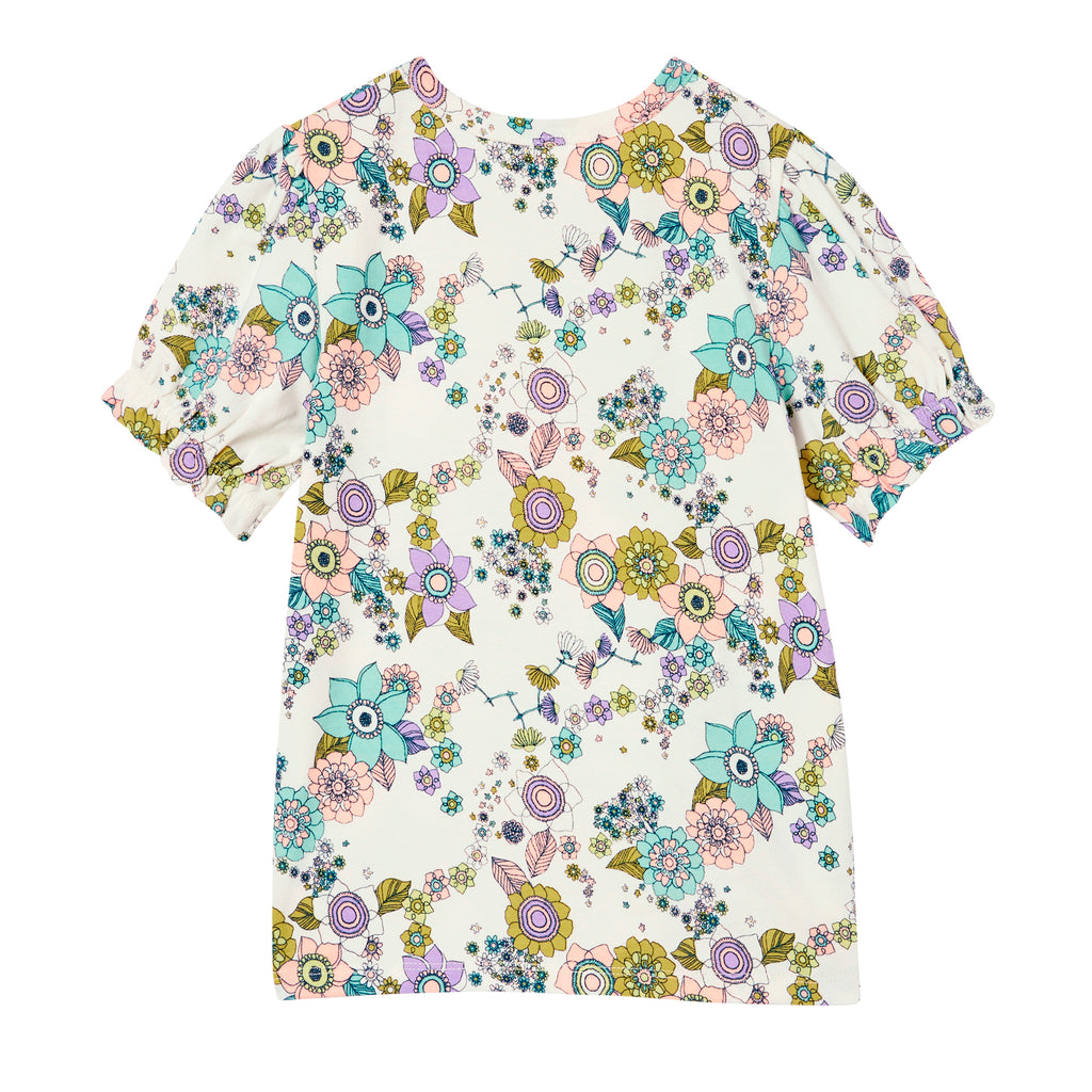 Milky Daisy Chain Tee - Off White