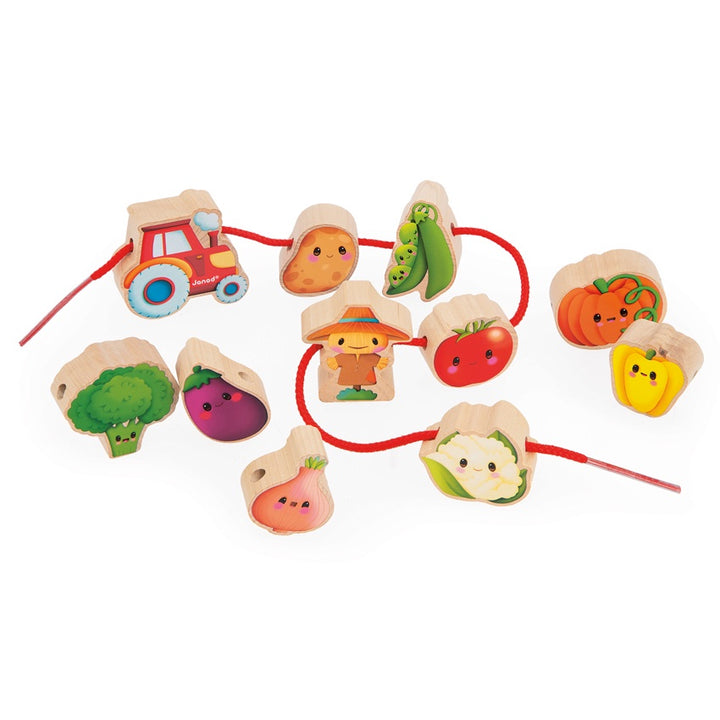 Janod - Threading Vegetables