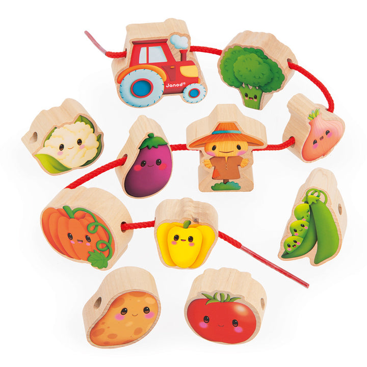 Janod - Threading Vegetables