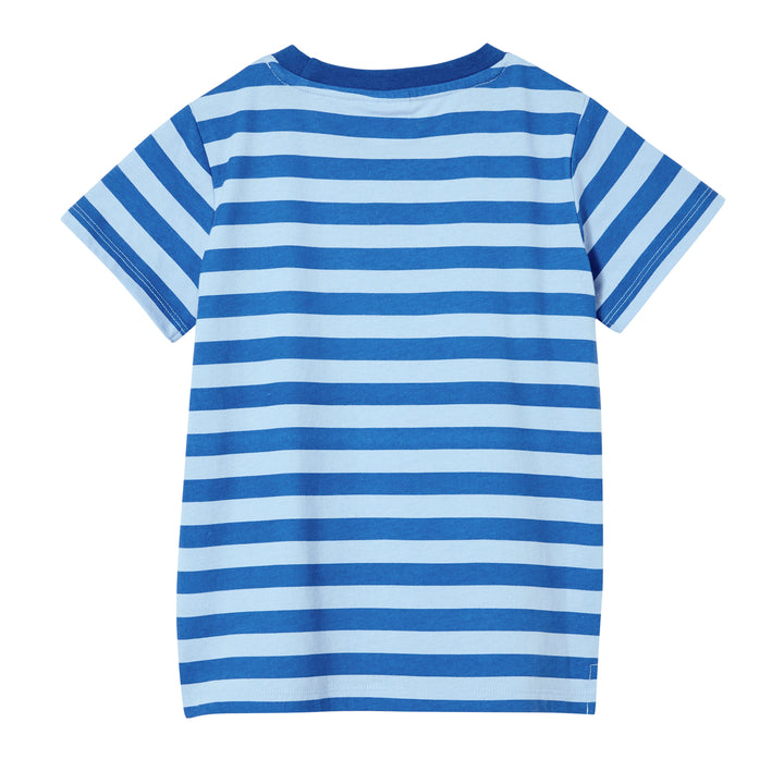 Milky Denim Blue Stripe Tee - Blue Stripe