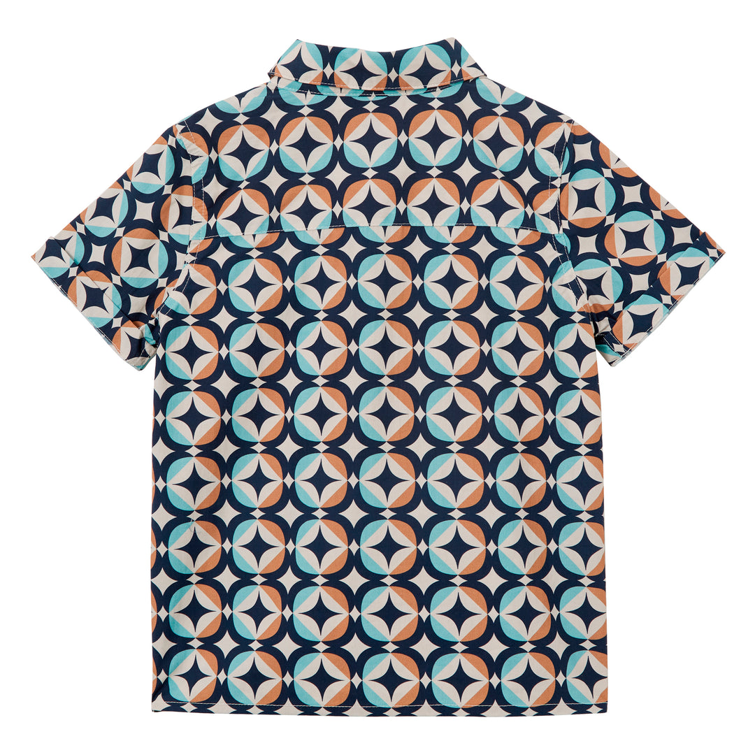 Milky Retro Cotton Shirt - Multi